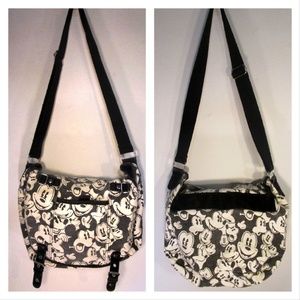 Vintage Disney Mickey Mouse Messenger Shoulder Bag